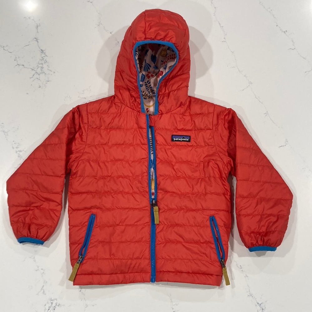 Patagonia Reversible Down Hoodie Jacket